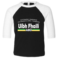 Offaly Gaelic - Irish Language Sports Design Toddler 3/4 Sleeve Tee | Artistshot