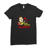 Official Jack Hartmann Rocks Short Sleeve Gift Halloween Day1 Ladies Fitted T-shirt | Artistshot