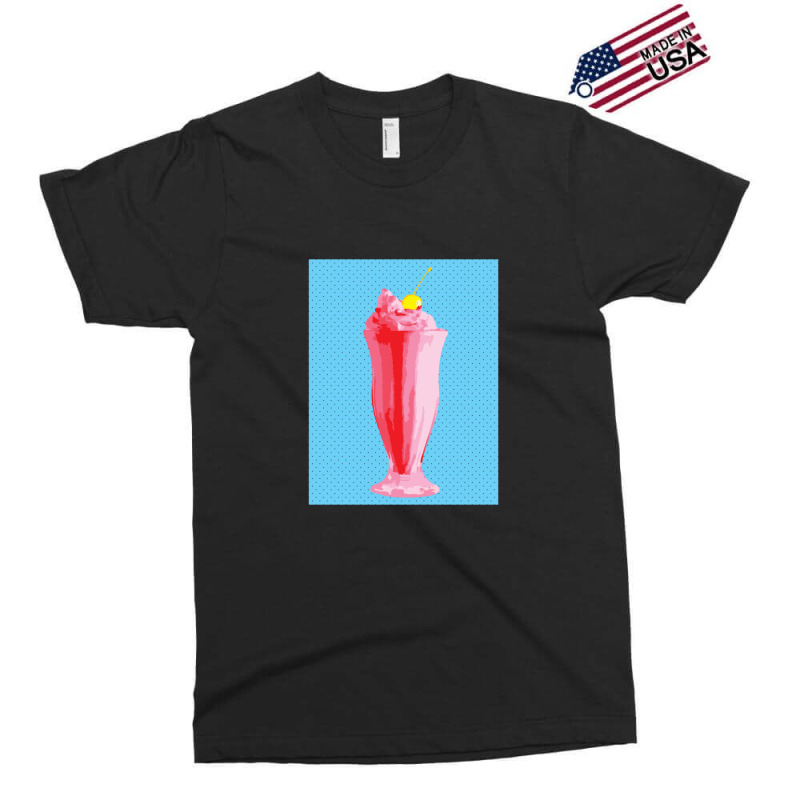 Red Milkshake Pop Art Exclusive T-shirt | Artistshot