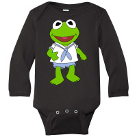 Baby Frog Long Sleeve Baby Bodysuit | Artistshot