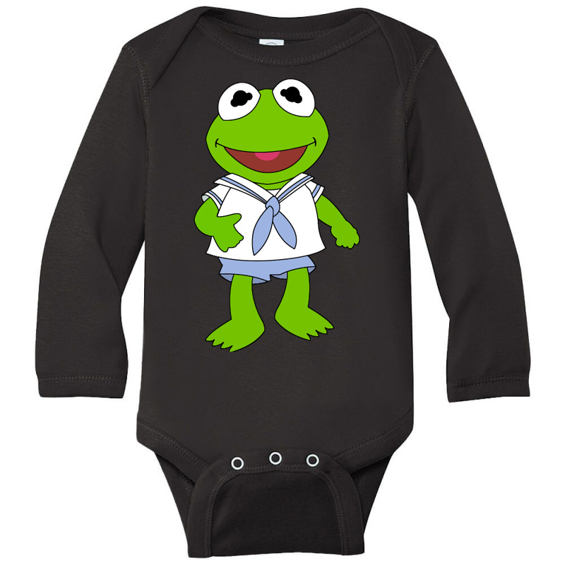 Baby Frog Long Sleeve Baby Bodysuit by genuinelyseriously4 | Artistshot