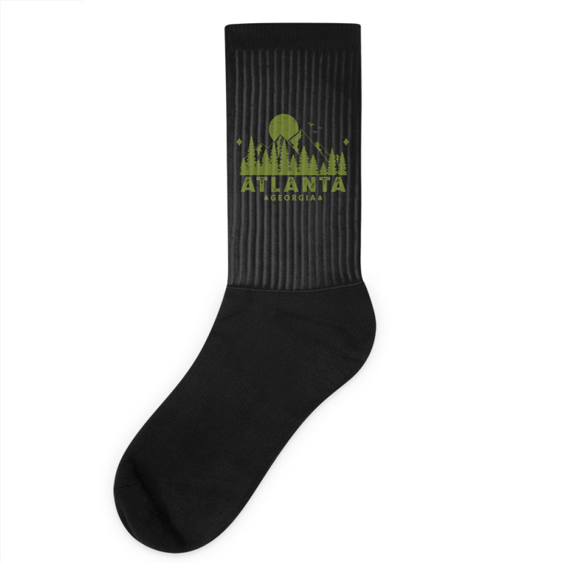 Atlanta Georgia Mountain Sight Socks | Artistshot