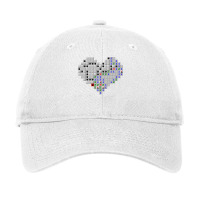 Minesweeper Heart Love Cute Valentine Day Long Sleeve T Shirt Adjustable Cap | Artistshot