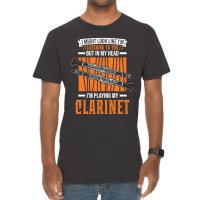 Clarinet Clarinetist-xbinr Vintage T-shirt | Artistshot