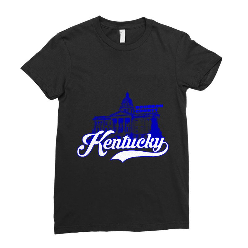 Bourbon County Kentucky Ladies Fitted T-Shirt by dentistdamaging500 | Artistshot