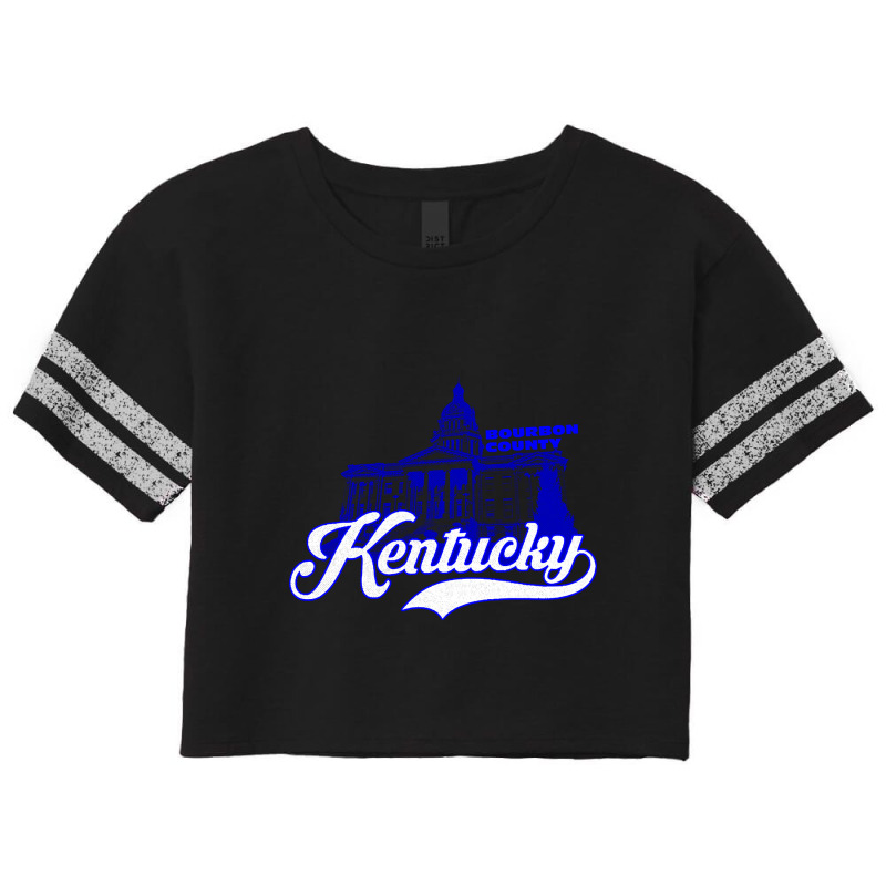 Bourbon County Kentucky Scorecard Crop Tee by dentistdamaging500 | Artistshot