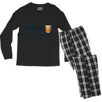 Bourbon The Glue Holding This 2020 Shitshow Together Men's Long Sleeve Pajama Set | Artistshot