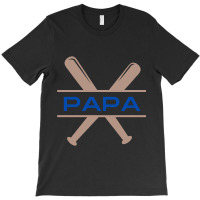 Baseball Papa T-shirt | Artistshot