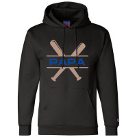 Baseball Papa Champion Hoodie | Artistshot