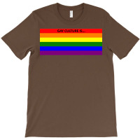 Gay Culture Is Poster Vintage T-shirt | Artistshot