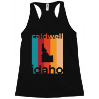 Caldwell Idaho Retro Racerback Tank | Artistshot