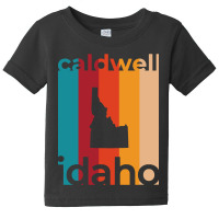 Caldwell Idaho Retro Baby Tee | Artistshot