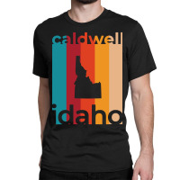 Caldwell Idaho Retro Classic T-shirt | Artistshot