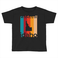 Caldwell Idaho Retro Toddler T-shirt | Artistshot