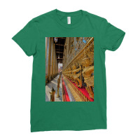 Grand Palace Bangkok Poster Vintage Ladies Fitted T-shirt | Artistshot