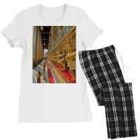 Grand Palace Bangkok Poster Vintage Women's Pajamas Set | Artistshot