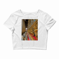 Grand Palace Bangkok Poster Vintage Crop Top | Artistshot