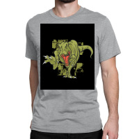 Green Trex Tyrannosaurus Dinosaur Poster Summer Classic T-shirt | Artistshot