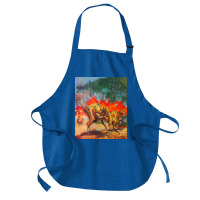 Hadrosaurus Poster Stars Medium-length Apron | Artistshot