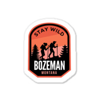 Bozeman Montana Hiking In Nature Sticker | Artistshot