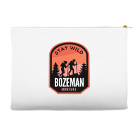 Bozeman Montana Hiking In Nature Accessory Pouches | Artistshot