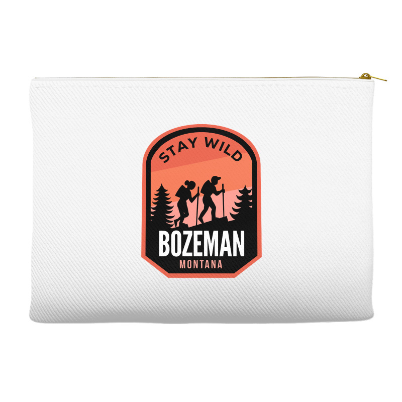 Bozeman Montana Hiking In Nature Accessory Pouches | Artistshot