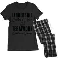 Boss Leadership Teamwork Success Office Work Family Women's Pajamas Set | Artistshot