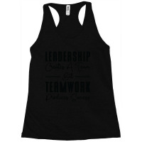 Boss Leadership Teamwork Success Office Work Family Racerback Tank | Artistshot