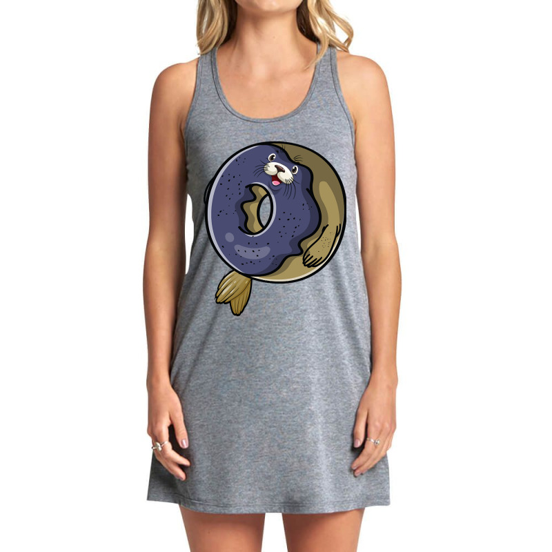 Chubby Seal Donut Tank Dress by traumafemales188 | Artistshot