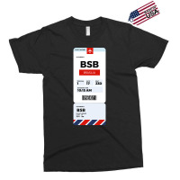 Brasilia Boarding Pass Exclusive T-shirt | Artistshot