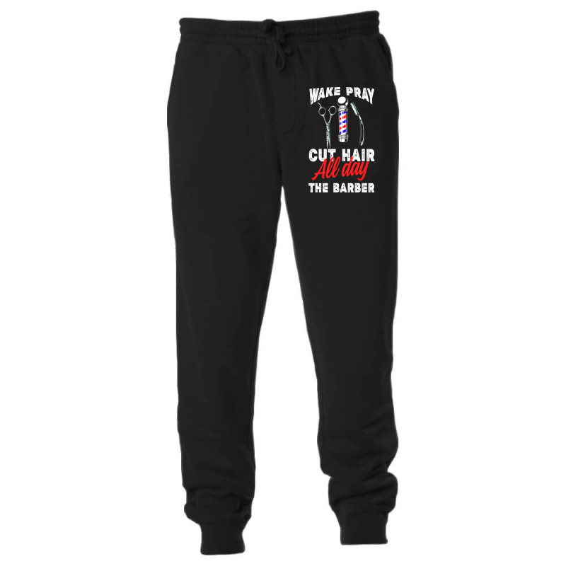 Barber Gift Religious Barber Gifts Christian Catholic Muslim Barber Po Unisex Jogger | Artistshot