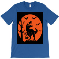 Halloween Dinosaur Tshirtkids Dinosaur Family Halloween Poster Tumblr T-shirt | Artistshot