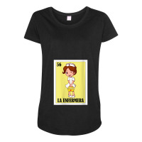 Womens Nurse Hero Lottery Gift - Mexican Lottery La Enfermera V-neck Maternity Scoop Neck T-shirt | Artistshot