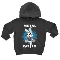 Happy Easter Rock Horns Metalhead Heavy Metal Toddler Hoodie | Artistshot