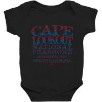 Cape Lookout National Seashore, North Carolina Baby Bodysuit | Artistshot