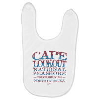 Cape Lookout National Seashore, North Carolina Baby Bibs | Artistshot