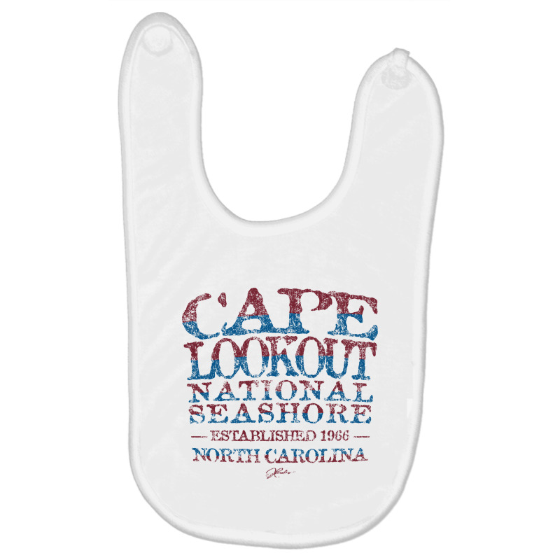 Cape Lookout National Seashore, North Carolina Baby Bibs by mysofiazo | Artistshot