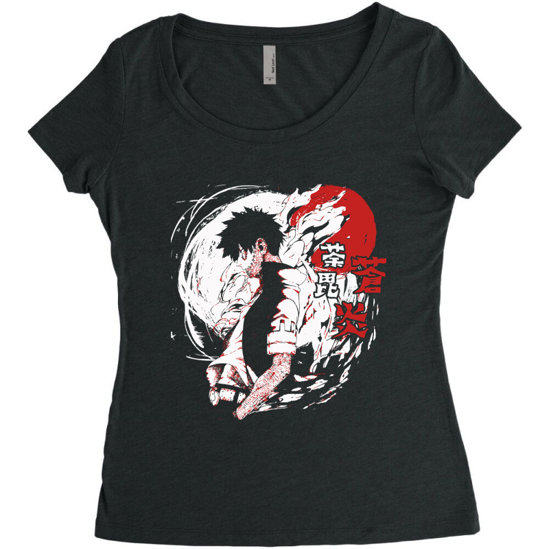 Blueflame Women's Triblend Scoop T-shirt by fencingderby989 | Artistshot