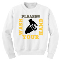 Washing Hand Youth Sweatshirt | Artistshot