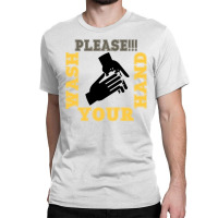 Washing Hand Classic T-shirt | Artistshot