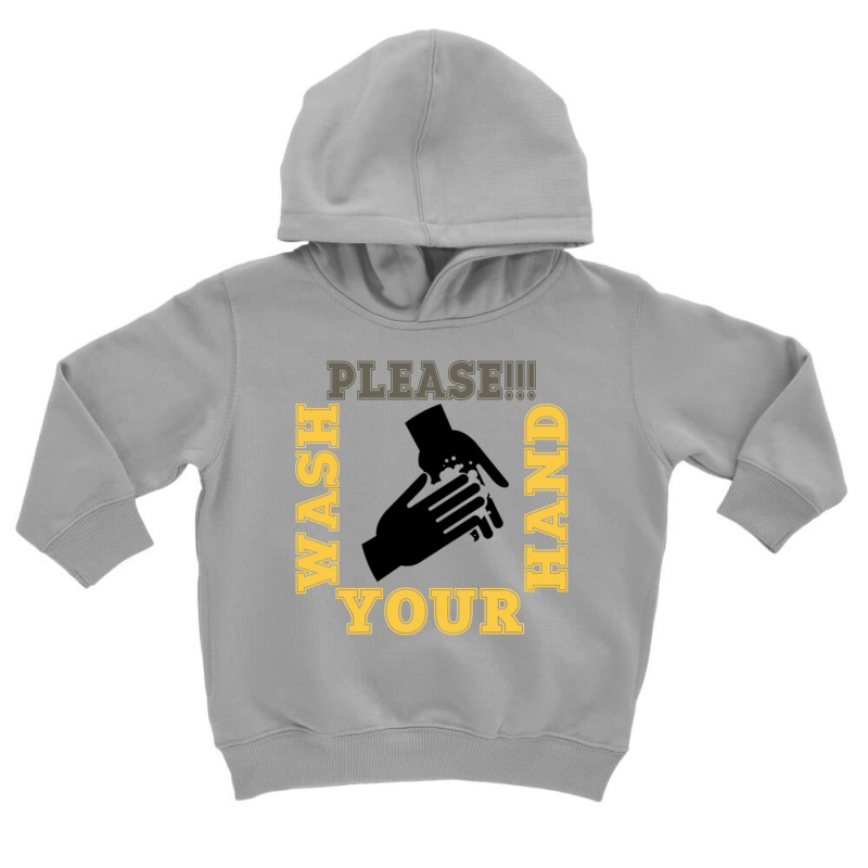 Washing Hand Toddler Hoodie by Littlepoppy | Artistshot