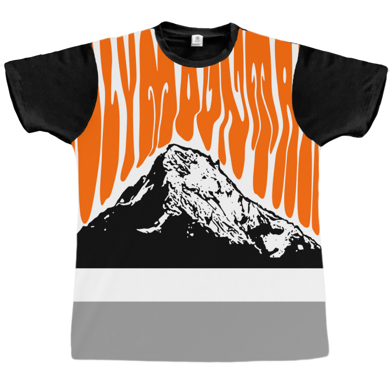 Holy Mountain Illustration Poster Cool Graphic T-shirt | Artistshot