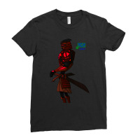 Stick Wars Red Samurai Warrior Ladies Fitted T-shirt | Artistshot