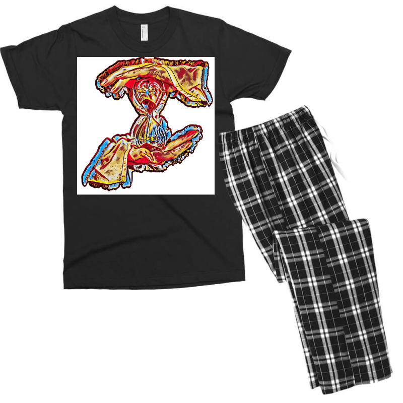 Hourglass Poster Vintage Men's T-shirt Pajama Set | Artistshot