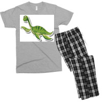 Plesiosaurus Plesiosauria Dinosaur Cute Cartoon Poster Tumblr Men's T-shirt Pajama Set | Artistshot