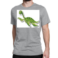 Plesiosaurus Plesiosauria Dinosaur Cute Cartoon Poster Tumblr Classic T-shirt | Artistshot