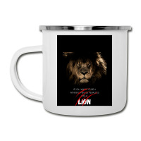 Be Fearless Like A Lion Camper Cup | Artistshot