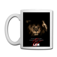 Be Fearless Like A Lion Coffee Mug | Artistshot