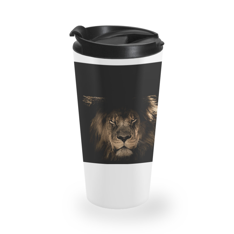 Be Fearless Like A Lion Travel Mug | Artistshot