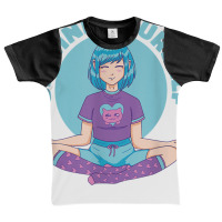 Meditation Zen Anime Girl Meditating, Unwind Yourself Yoga T Shirt Graphic Youth T-shirt | Artistshot